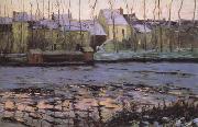 Maurice cullen Moret,Winter (nn02) oil on canvas